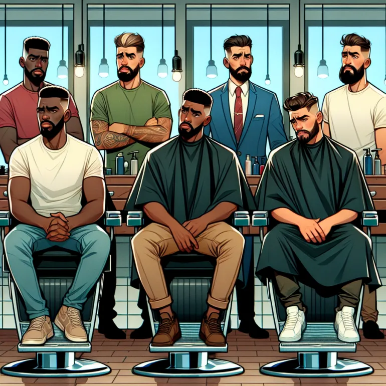 Кому не идут короткие стрижки: Мужчины